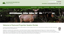 Desktop Screenshot of packwoodproperties.com
